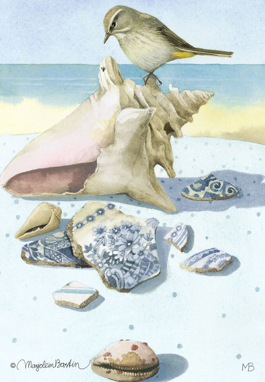 Beach Treasures Garden Flag ( 3 items per case )